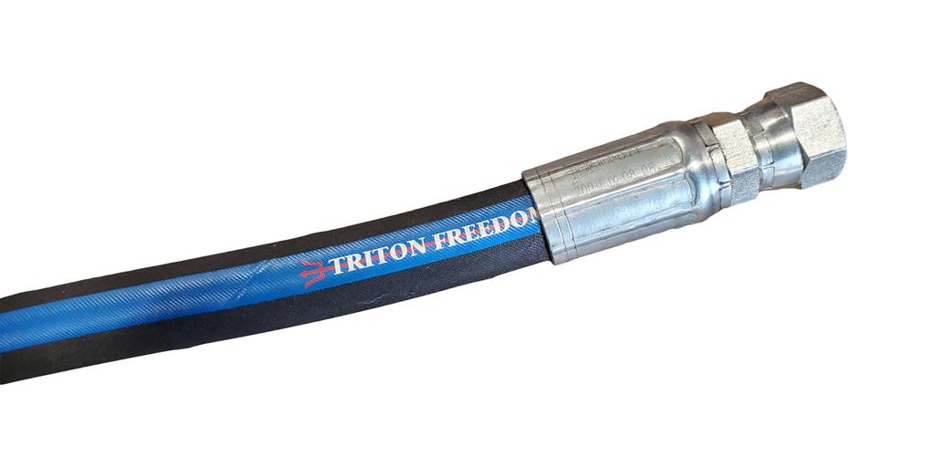 Triton Freedom 2MT Hydraulic Hose Assembly Female JIC x Female JIC –  Hydrovac Store