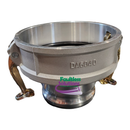 6in to 4in Aluminum Camlock Reducer Adapter (6in female x 4in male).