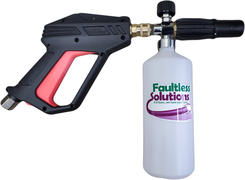 Power Washer Foam Cannon + Spray gun for pressure washer system – Hydrovac  Store
