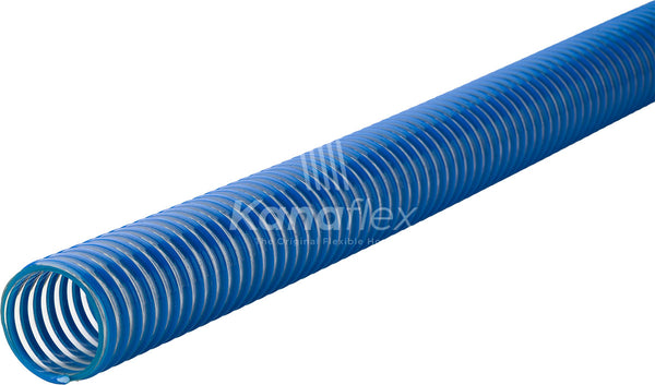 Kanaline Blue Cold Weather Heavy Duty PVC Water Suction & Discharge Hose (Flexforce Blue by Kanaflex)