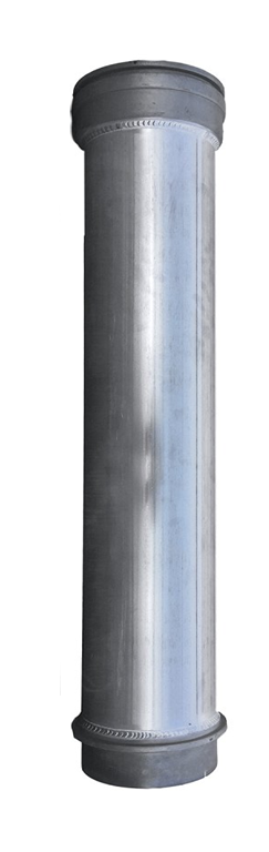 Aluminum Hydrovac Dig Tube - Male x Female Ring Lock/Bush Hog (Extension) - Irrigation Style