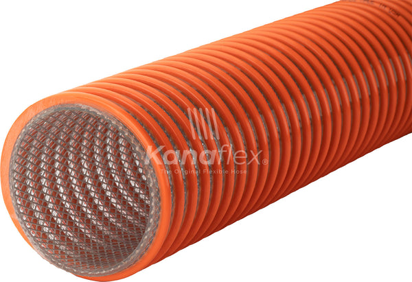Kanaline SR Heavy Duty PVC Water Suction & Discharge Hose (Flexforce SR by Kanaflex)