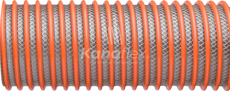 Kanaline SR Heavy Duty PVC Water Suction & Discharge Hose (Flexforce SR by Kanaflex)
