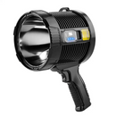 Handheld Searchlight Type-C Rechargeable Solar Torch LED Glare Portable Lamp with Cob Sidelight
