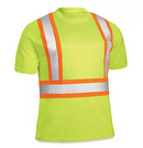 High Visibility Reflective Safety T-Shirt - Yellow