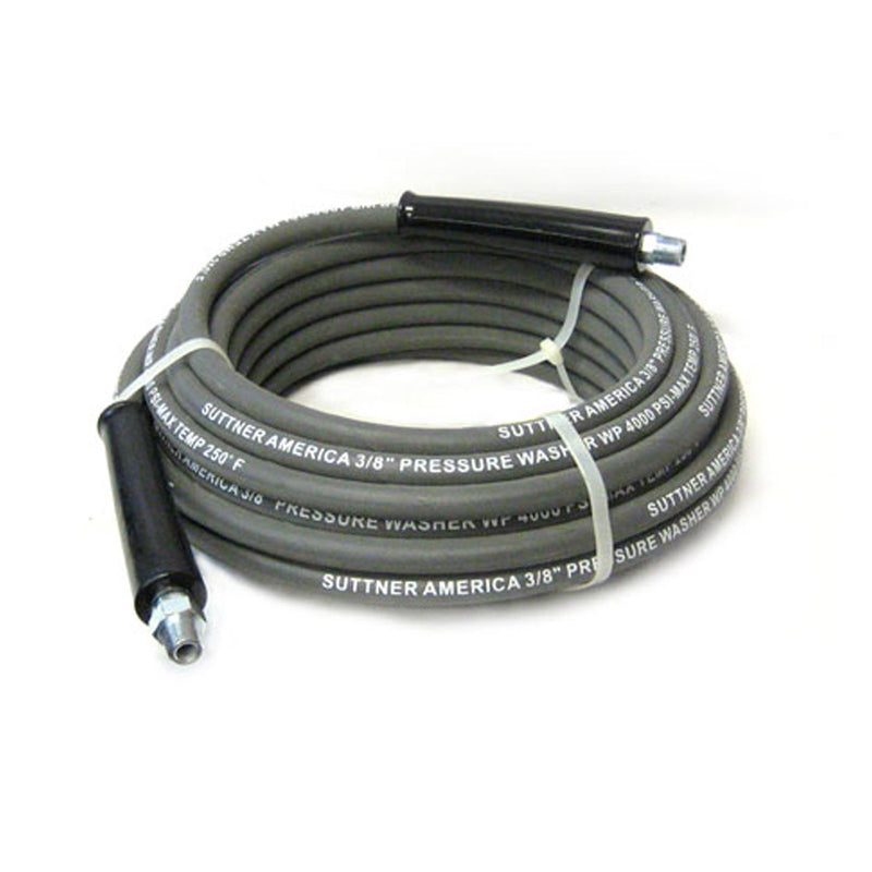 Suttner 3/8in Pressure Washer / Power Wash Hose with 1/2in fittings - 4000PSI