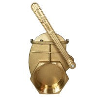 Valve - Lever Gate - Brass with handle