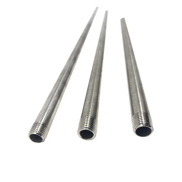1/2" SS Stainless Steel Lance/Wand For Hydrovac and Hydro Excavation MNPT each end