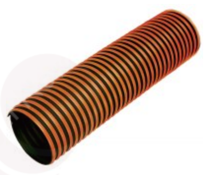 Thermoplastic Rubber (TPR) Ducting - Flame Retardant